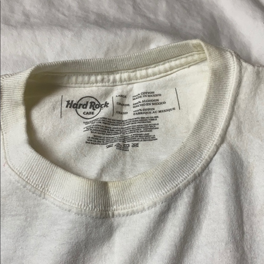VTG Hard Rock #327 Las Vegas Strip Graphic T Shirt - Picture 6 of 7